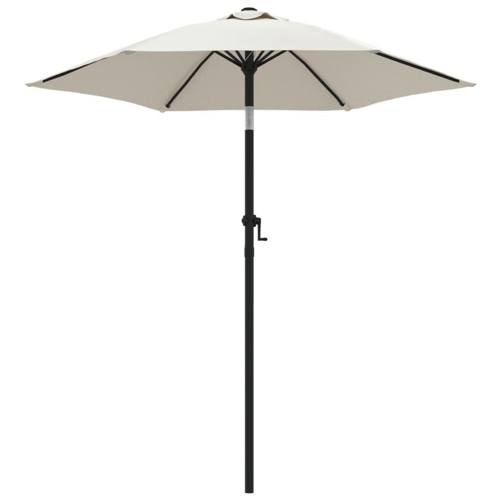 VidaXL Parasol 200x224 cm aluminium zandwit