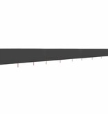 VidaXL Windscherm 9-panelen 1200x160 cm stof antraciet