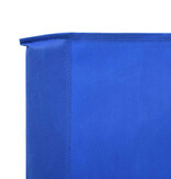 VidaXL Windscherm 6-panelen 800x80 cm stof azuurblauw