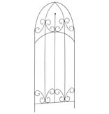 VidaXL Plantenklimrekken 3 st 40x100 cm ijzer zwart