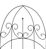VidaXL Plantenklimrekken 3 st 40x100 cm ijzer zwart
