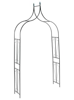 VidaXL Tuinboog 142x37x275 cm ijzer donkergroen