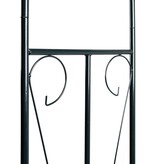 VidaXL Tuinboog 142x37x275 cm ijzer donkergroen