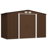 VidaXL Tuinberging 257x205x178 cm staal bruin