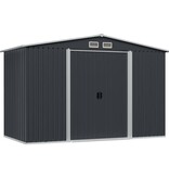 VidaXL Tuinberging 257x205x178 cm staal antraciet