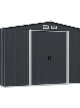VidaXL Tuinberging 257x205x178 cm staal antraciet