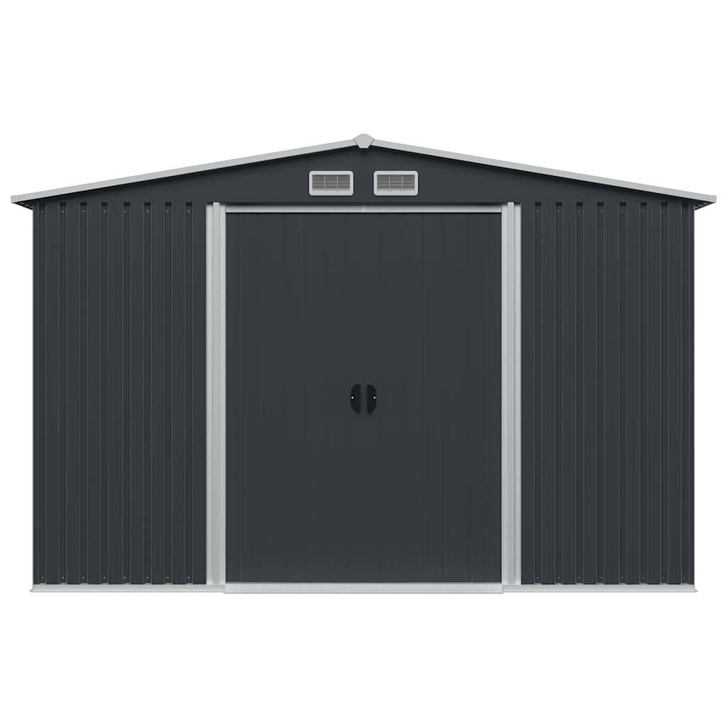 VidaXL Tuinberging 257x205x178 cm staal antraciet