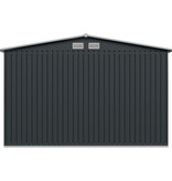 VidaXL Tuinberging 257x205x178 cm staal antraciet