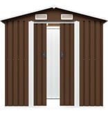 VidaXL Tuinberging 204x132x186 cm staal bruin