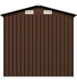 VidaXL Tuinberging 204x132x186 cm staal bruin