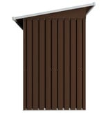 VidaXL Tuinberging 194x121x181 cm staal bruin