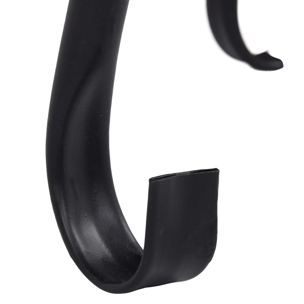 VidaXL Vuurtafel mozaïek 68 cm keramiek zwart en wit