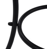 VidaXL Bistrotafel mozaïek 60 cm keramiek oranje en grijs