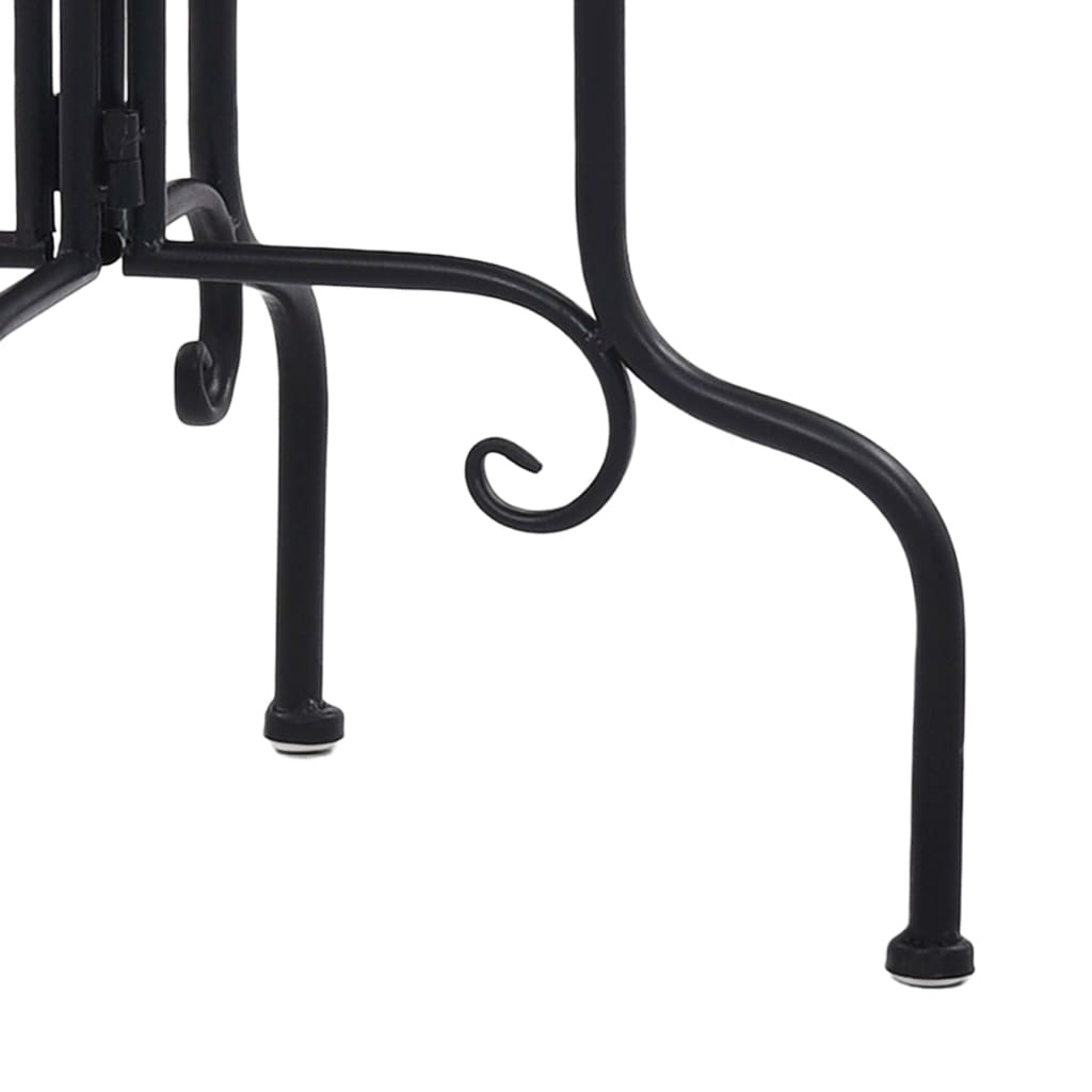 VidaXL Bijzettafel mozaïek keramiek terracottakleurig