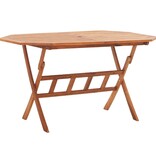 VidaXL Tuintafel inklapbaar 135x85x75 cm massief acaciahout