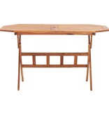 VidaXL Tuintafel inklapbaar 135x85x75 cm massief acaciahout