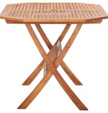 VidaXL Tuintafel inklapbaar 135x85x75 cm massief acaciahout