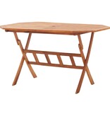 VidaXL Tuintafel inklapbaar 135x85x75 cm massief acaciahout