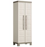 VidaXL Opbergkast met schappen Excellence 182 cm beige en taupe
