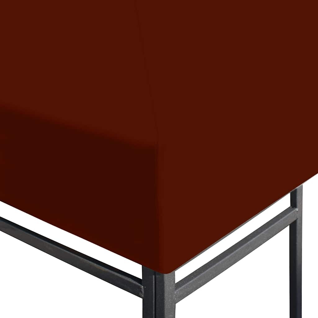 VidaXL Prieeldak 310 g/m² 3x4 m terracota