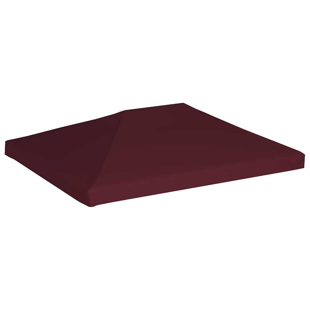 VidaXL Prieeldak 310 g/m² 3x4 m bordeaux
