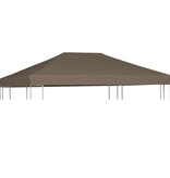 VidaXL Prieeldak 310 g/m² 3x4 m taupe