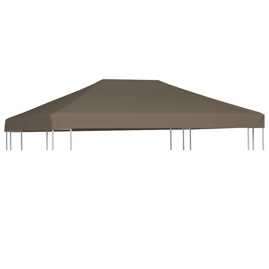 VidaXL Prieeldak 310 g/m² 3x4 m taupe