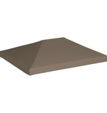 VidaXL Prieeldak 310 g/m² 3x4 m taupe