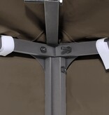 VidaXL Prieeldak 310 g/m² 3x4 m taupe