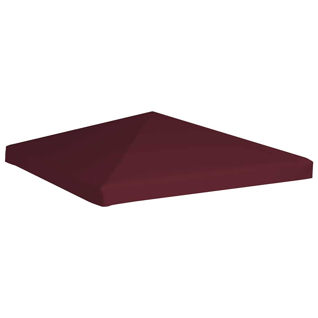 VidaXL Prieeldak 310 g/m² 3x3 m bordeaux