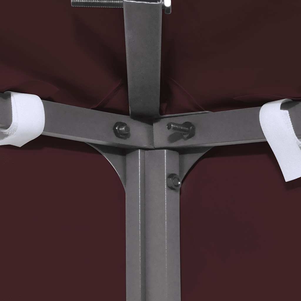 VidaXL Prieeldak 310 g/m² 3x3 m bordeaux