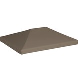 VidaXL Prieeldak 310 g/m² 3x3 m taupe