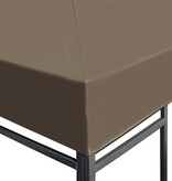 VidaXL Prieeldak 310 g/m² 3x3 m taupe