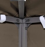 VidaXL Prieeldak 310 g/m² 3x3 m taupe