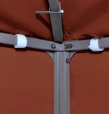 VidaXL Prieeldak 2-laags 310 g/m² 3x3 m terracottakleurig