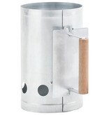 VidaXL Houtskoolstarter gegalvaniseerd staal