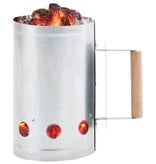 VidaXL Houtskoolstarter gegalvaniseerd staal