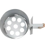 VidaXL Houtskoolstarter gegalvaniseerd staal