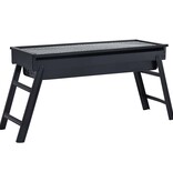 VidaXL Campingbarbecue draagbaar 60x22,5x33 cm roestvrij