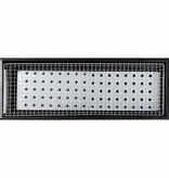 VidaXL Campingbarbecue draagbaar 60x22,5x33 cm roestvrij