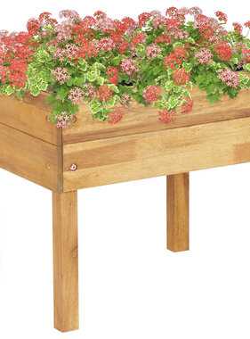 VidaXL Plantenbak verhoogd 50x40x45 cm massief acaciahout