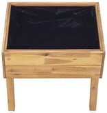 VidaXL Plantenbak verhoogd 50x40x45 cm massief acaciahout