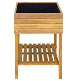 VidaXL Plantenbak verhoogd 78,5x58,5x78,5 cm massief acaciahout