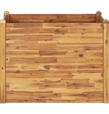 VidaXL Plantenbak verhoogd 110x60x84 cm massief acaciahout