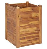 VidaXL Plantenbak verhoogd 60x60x84 cm massief acaciahout