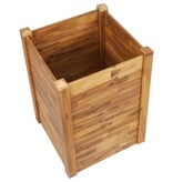 VidaXL Plantenbak verhoogd 60x60x84 cm massief acaciahout