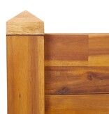 VidaXL Plantenbak verhoogd 60x60x44 cm massief acaciahout