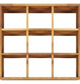 VidaXL Kruidenplantenbak verhoogd 60x60x15 cm massief acaciahout