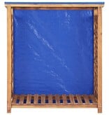 VidaXL Haardhoutopslag 105x38x115 cm massief acaciahout