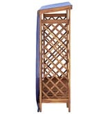 VidaXL Haardhoutopslag 105x38x115 cm massief acaciahout